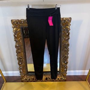 IEO POLDO Black Legging Pants Ladies Size L/XL